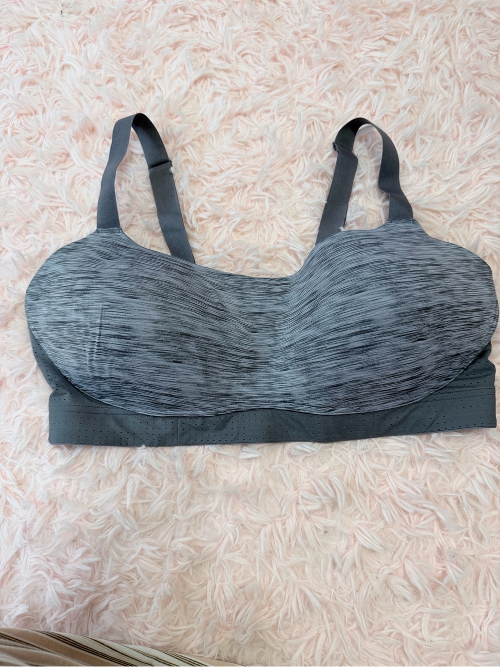 Maidenform Gray Heather Wireless Sports Bra